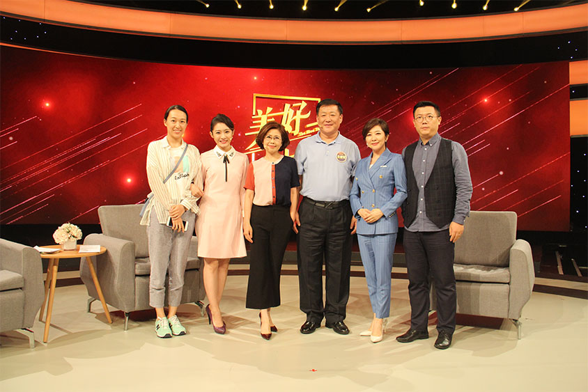 2019年7月14日,朱建民接受江苏卫视